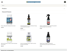 Tablet Screenshot of buckeyenutritionals.com